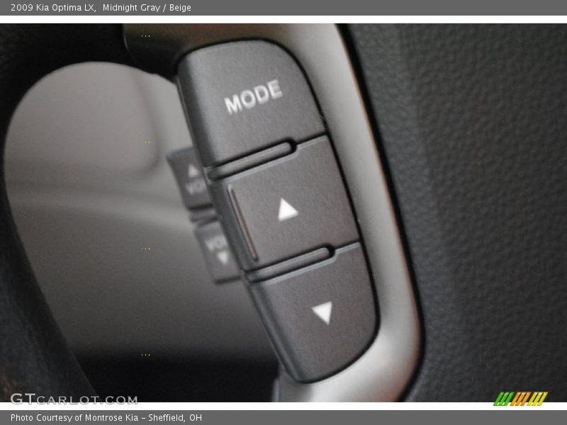 Midnight Gray / Beige 2009 Kia Optima LX