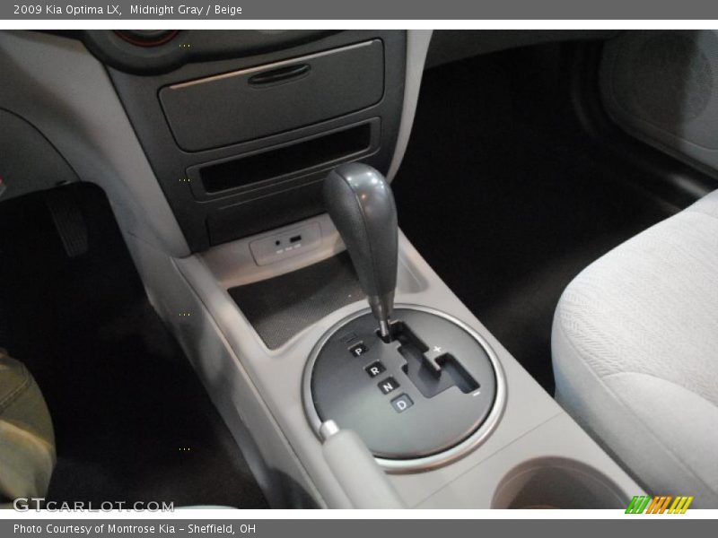 Midnight Gray / Beige 2009 Kia Optima LX