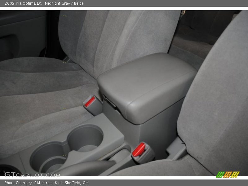Midnight Gray / Beige 2009 Kia Optima LX