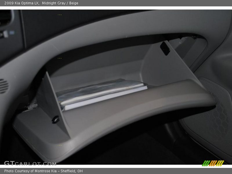 Midnight Gray / Beige 2009 Kia Optima LX