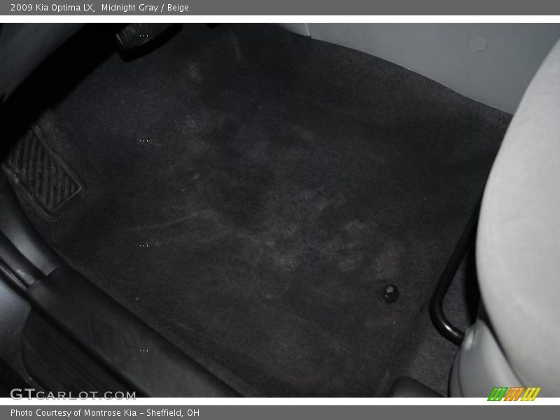 Midnight Gray / Beige 2009 Kia Optima LX