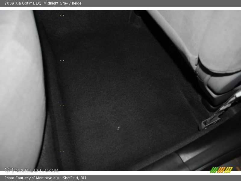 Midnight Gray / Beige 2009 Kia Optima LX