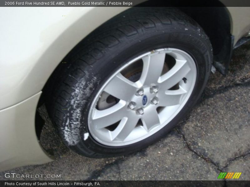 Pueblo Gold Metallic / Pebble Beige 2006 Ford Five Hundred SE AWD