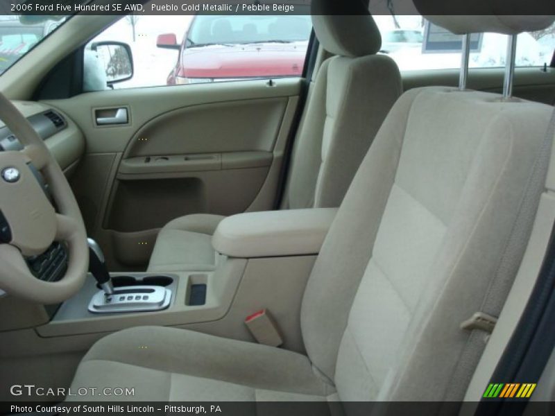 Pueblo Gold Metallic / Pebble Beige 2006 Ford Five Hundred SE AWD