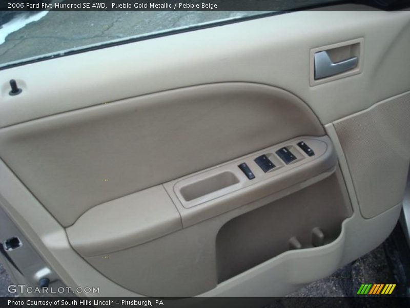 Pueblo Gold Metallic / Pebble Beige 2006 Ford Five Hundred SE AWD