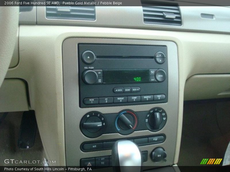 Pueblo Gold Metallic / Pebble Beige 2006 Ford Five Hundred SE AWD