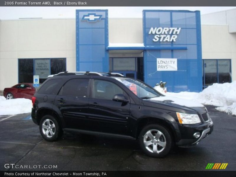 Black / Ebony Black 2006 Pontiac Torrent AWD