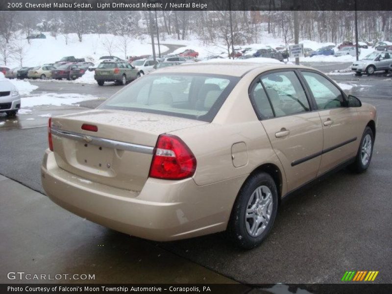 Light Driftwood Metallic / Neutral Beige 2005 Chevrolet Malibu Sedan