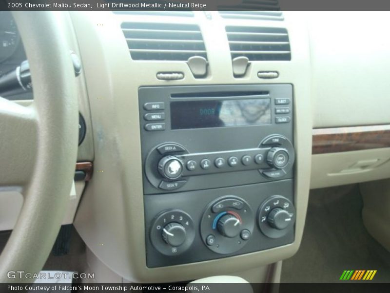 Light Driftwood Metallic / Neutral Beige 2005 Chevrolet Malibu Sedan
