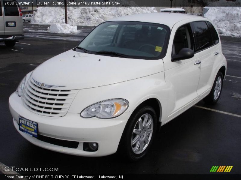Stone White / Pastel Slate Gray 2008 Chrysler PT Cruiser Touring