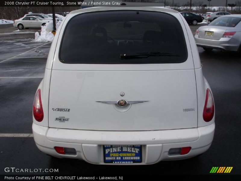 Stone White / Pastel Slate Gray 2008 Chrysler PT Cruiser Touring