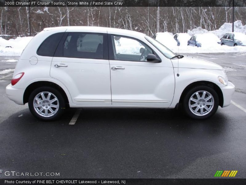 Stone White / Pastel Slate Gray 2008 Chrysler PT Cruiser Touring