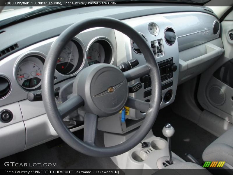 Stone White / Pastel Slate Gray 2008 Chrysler PT Cruiser Touring
