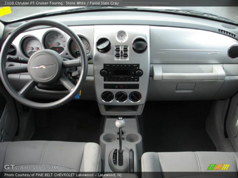 Stone White / Pastel Slate Gray 2008 Chrysler PT Cruiser Touring
