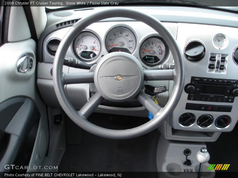 Stone White / Pastel Slate Gray 2008 Chrysler PT Cruiser Touring