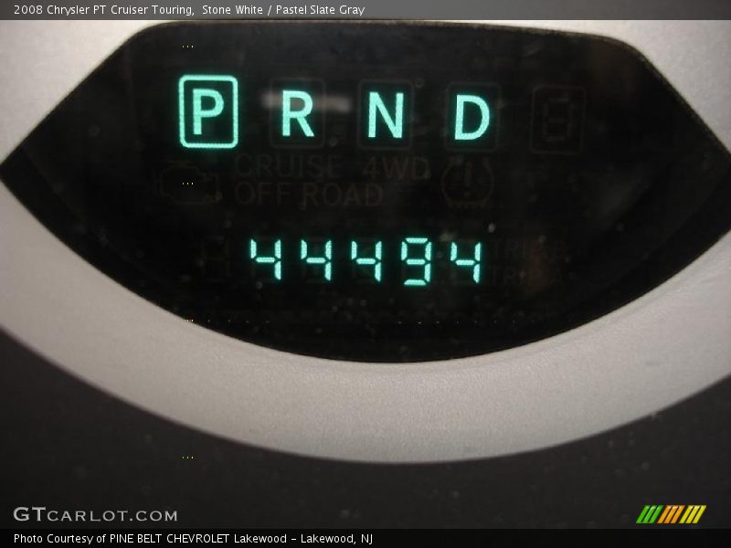 Stone White / Pastel Slate Gray 2008 Chrysler PT Cruiser Touring