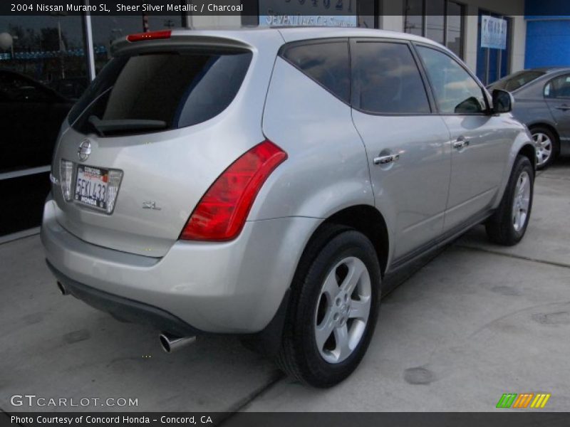 Sheer Silver Metallic / Charcoal 2004 Nissan Murano SL