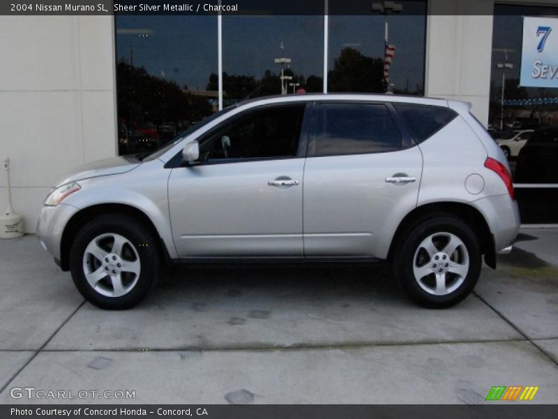 Sheer Silver Metallic / Charcoal 2004 Nissan Murano SL