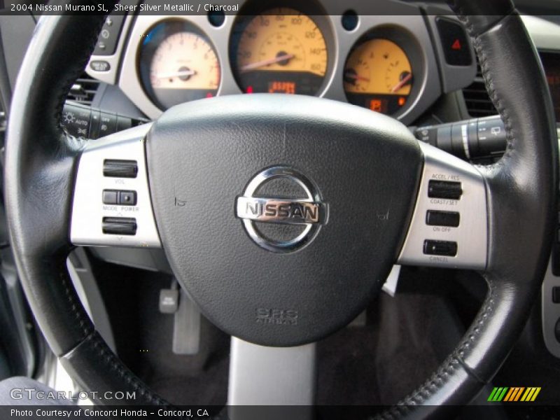 Sheer Silver Metallic / Charcoal 2004 Nissan Murano SL
