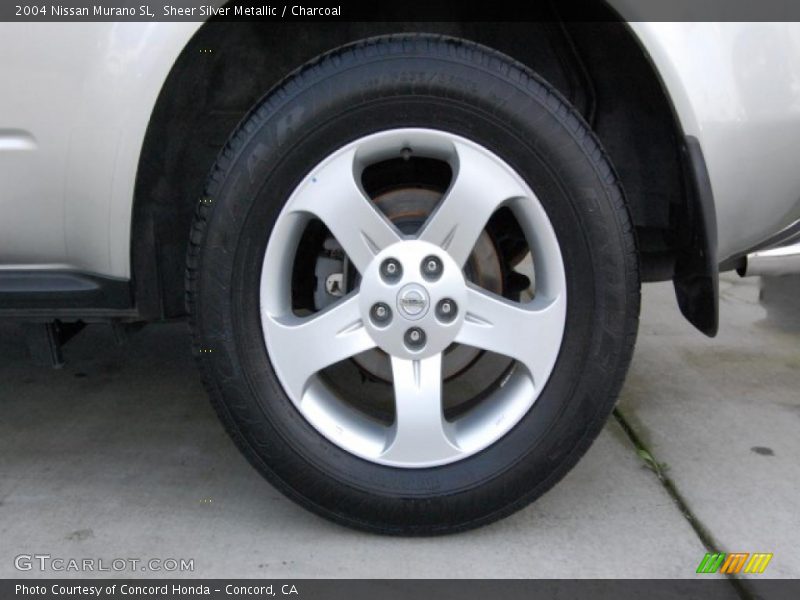 Sheer Silver Metallic / Charcoal 2004 Nissan Murano SL