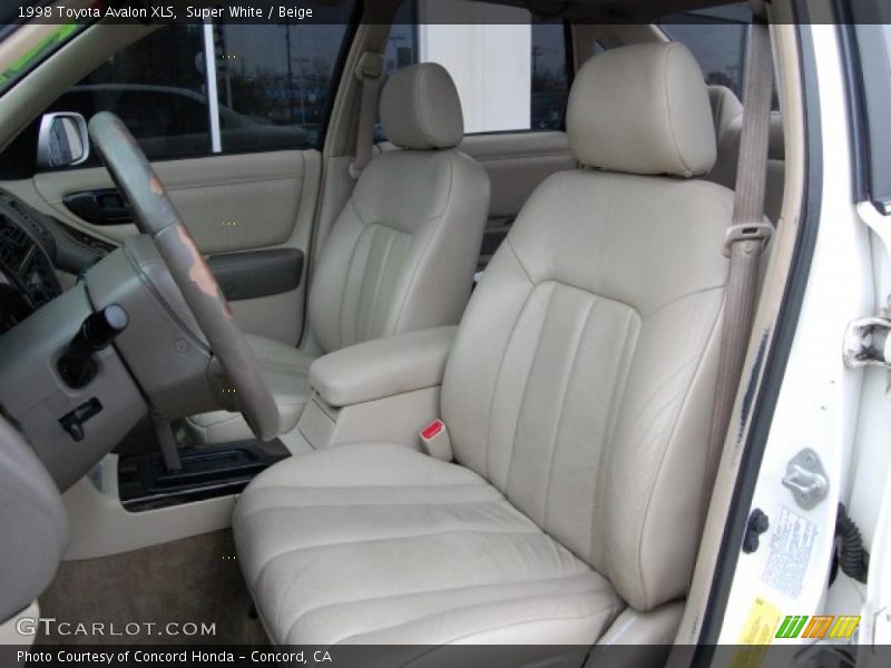 Super White / Beige 1998 Toyota Avalon XLS
