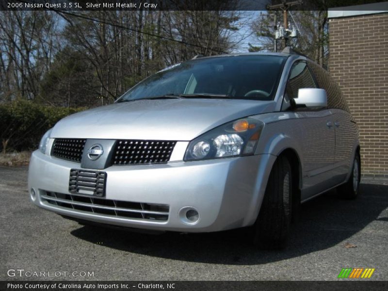 Silver Mist Metallic / Gray 2006 Nissan Quest 3.5 SL