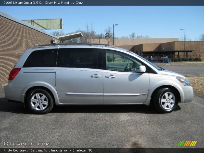 Silver Mist Metallic / Gray 2006 Nissan Quest 3.5 SL
