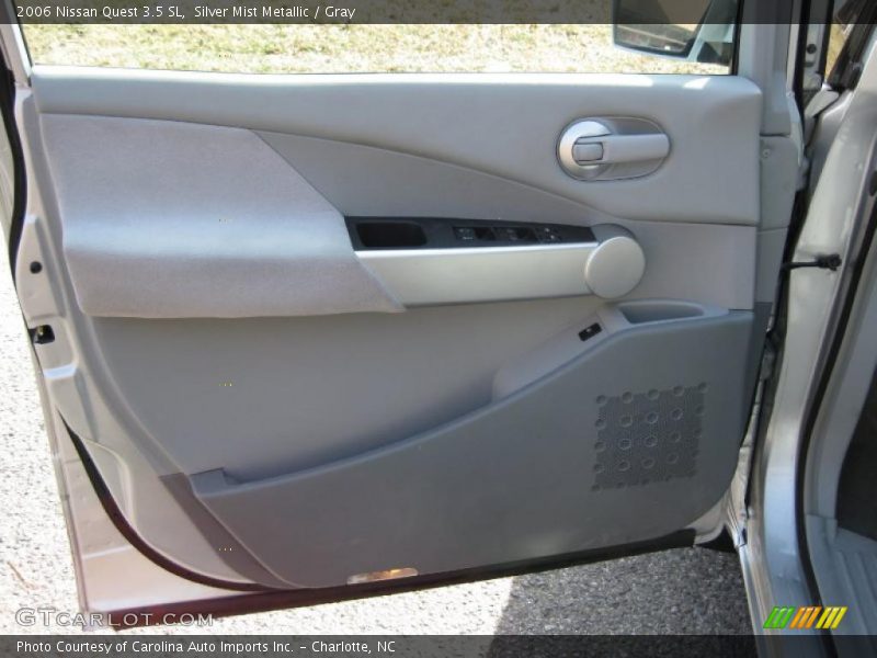 Silver Mist Metallic / Gray 2006 Nissan Quest 3.5 SL