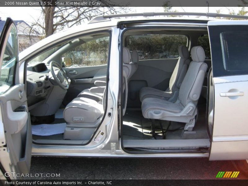 Silver Mist Metallic / Gray 2006 Nissan Quest 3.5 SL