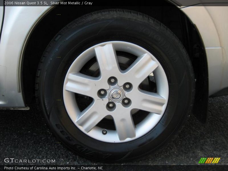 Silver Mist Metallic / Gray 2006 Nissan Quest 3.5 SL