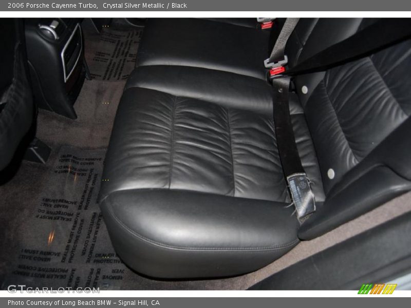Crystal Silver Metallic / Black 2006 Porsche Cayenne Turbo