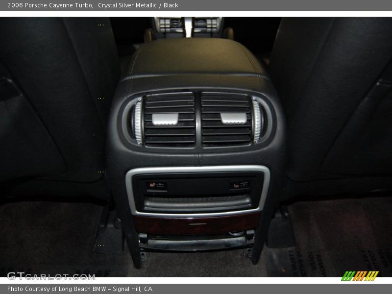 Crystal Silver Metallic / Black 2006 Porsche Cayenne Turbo