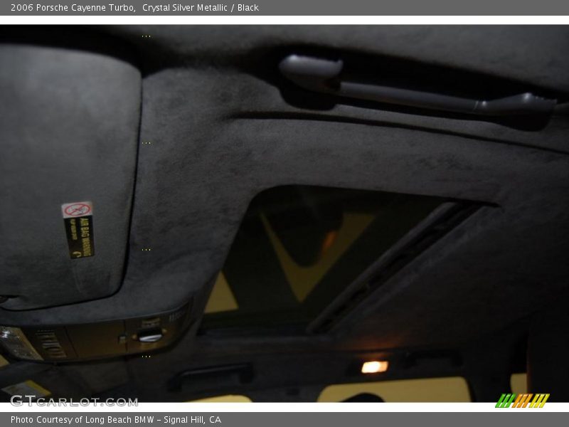 Crystal Silver Metallic / Black 2006 Porsche Cayenne Turbo