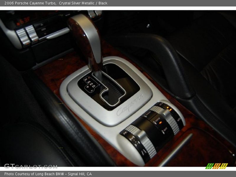 Crystal Silver Metallic / Black 2006 Porsche Cayenne Turbo
