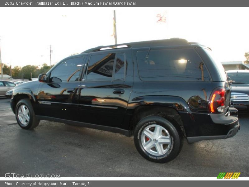 Black / Medium Pewter/Dark Pewter 2003 Chevrolet TrailBlazer EXT LT