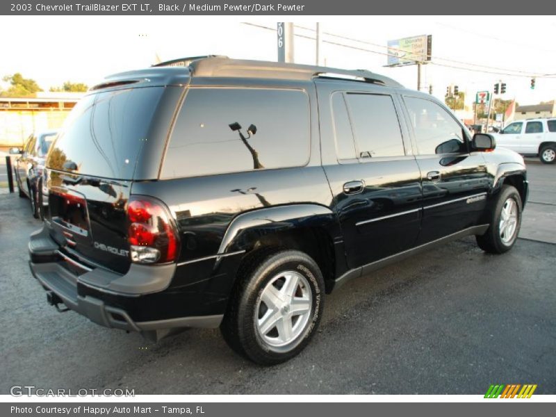 Black / Medium Pewter/Dark Pewter 2003 Chevrolet TrailBlazer EXT LT