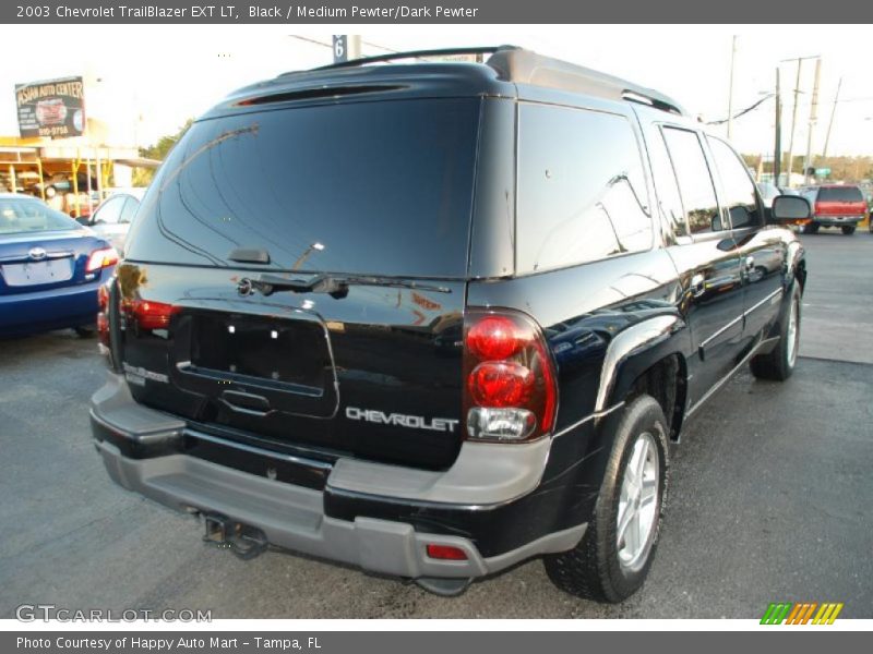 Black / Medium Pewter/Dark Pewter 2003 Chevrolet TrailBlazer EXT LT