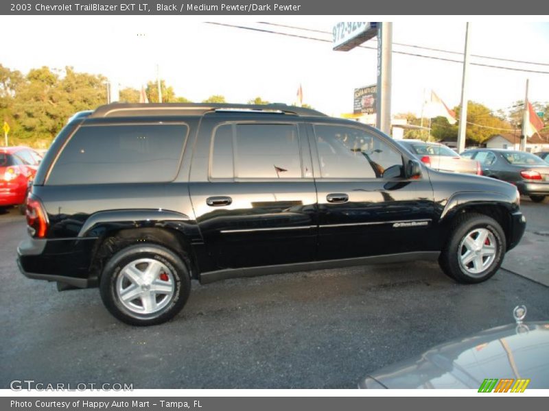 Black / Medium Pewter/Dark Pewter 2003 Chevrolet TrailBlazer EXT LT