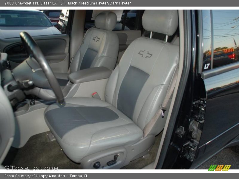 Black / Medium Pewter/Dark Pewter 2003 Chevrolet TrailBlazer EXT LT
