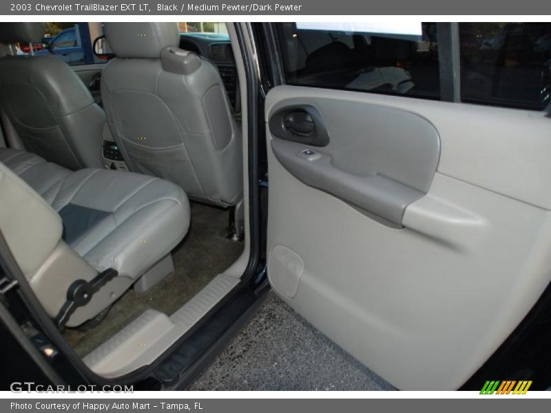 Black / Medium Pewter/Dark Pewter 2003 Chevrolet TrailBlazer EXT LT