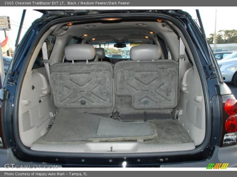 Black / Medium Pewter/Dark Pewter 2003 Chevrolet TrailBlazer EXT LT