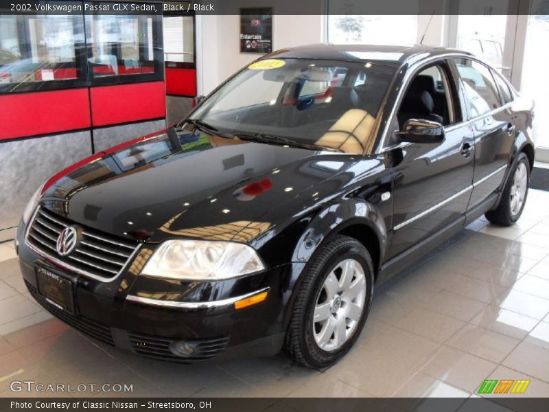 Black / Black 2002 Volkswagen Passat GLX Sedan