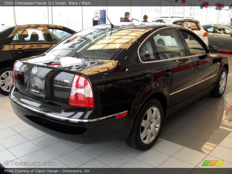 Black / Black 2002 Volkswagen Passat GLX Sedan