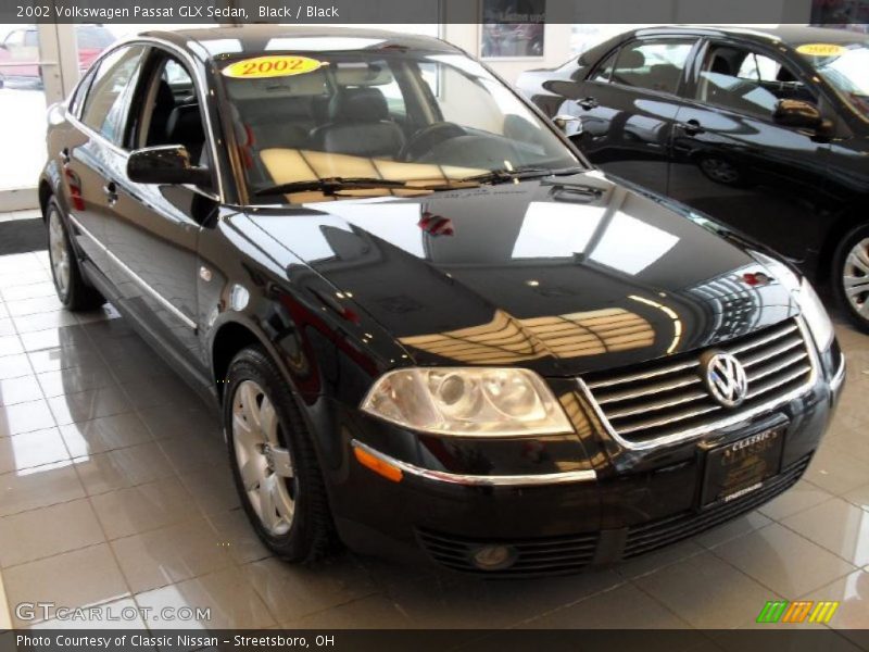 Black / Black 2002 Volkswagen Passat GLX Sedan