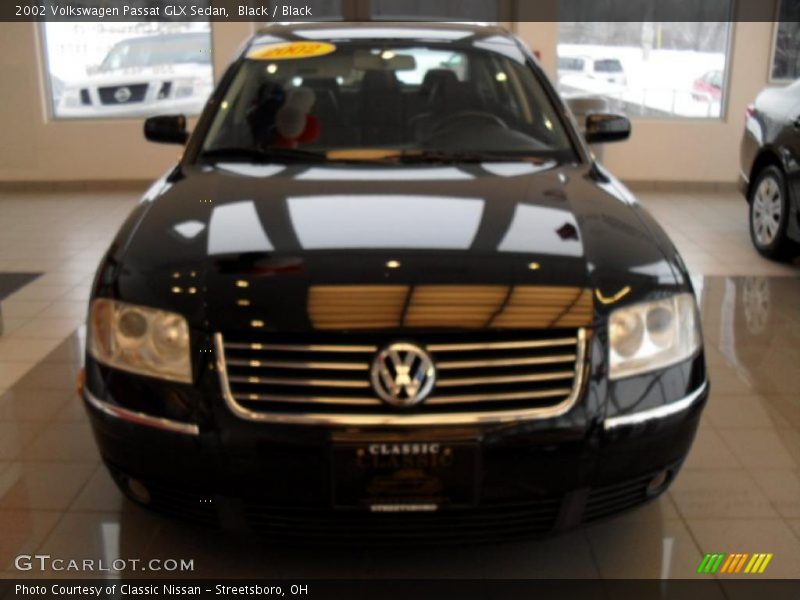 Black / Black 2002 Volkswagen Passat GLX Sedan