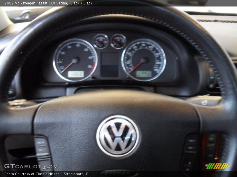 Black / Black 2002 Volkswagen Passat GLX Sedan