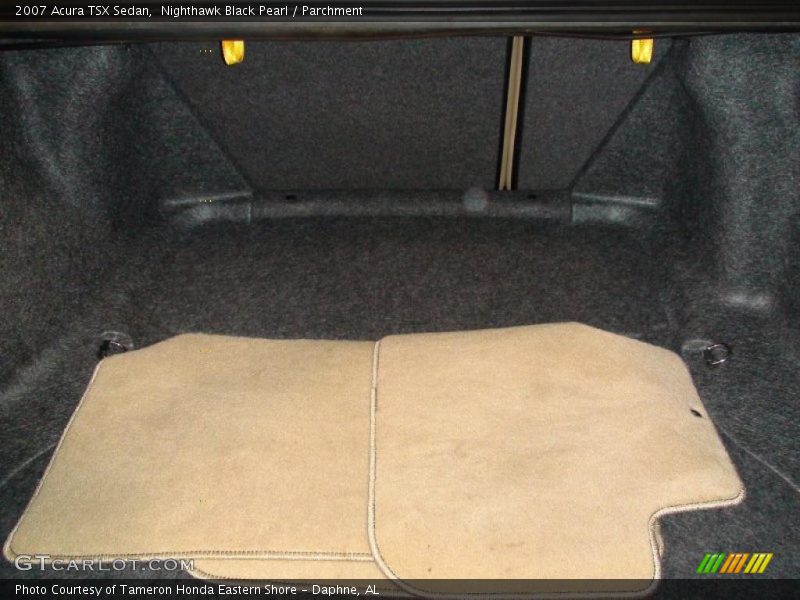 Nighthawk Black Pearl / Parchment 2007 Acura TSX Sedan