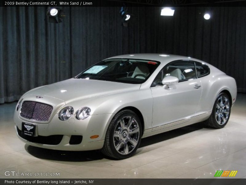 White Sand / Linen 2009 Bentley Continental GT