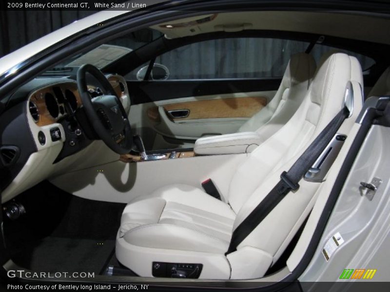 White Sand / Linen 2009 Bentley Continental GT