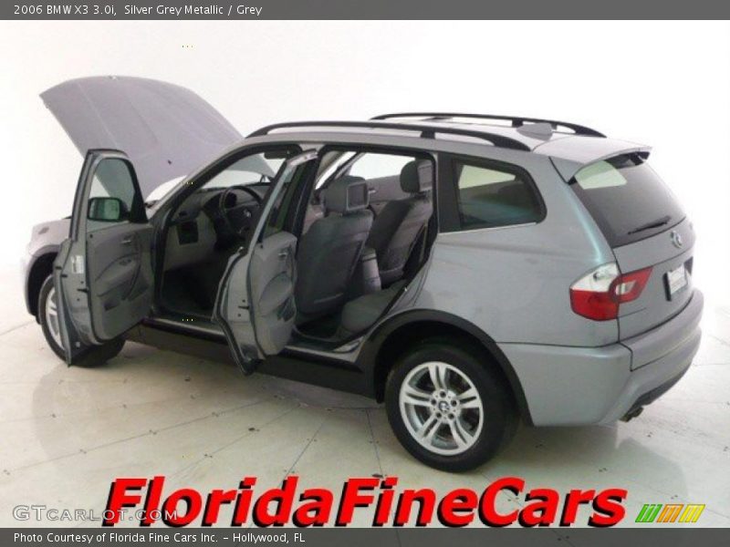 Silver Grey Metallic / Grey 2006 BMW X3 3.0i